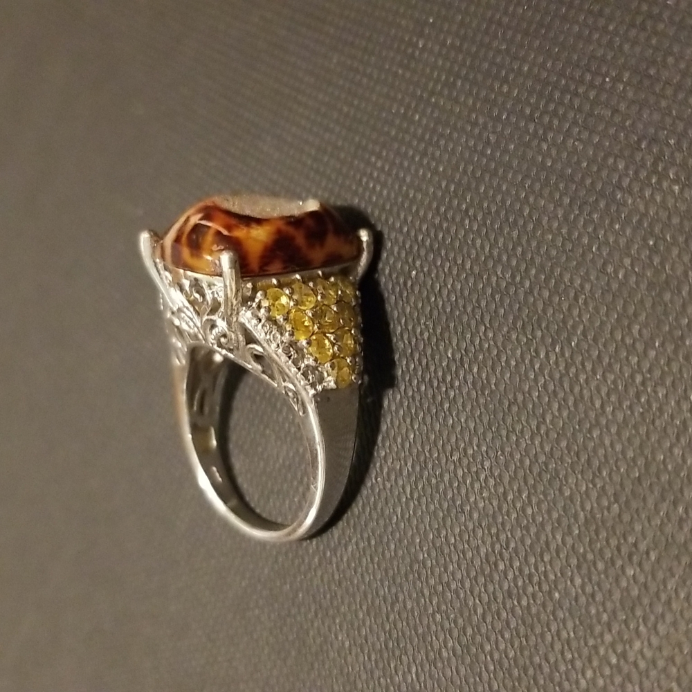 Sterling Silver Statement Ring. Very Unique! - image 4